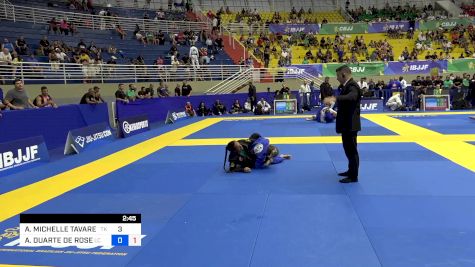 ANA MICHELLE TAVARES DANTAS vs AISLANA DUARTE DE ROSE 2024 Brasileiro Jiu-Jitsu IBJJF