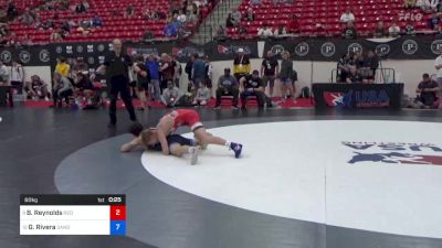 60 kg Cons 16 #2 - Braylon Reynolds, Red Cobra Wrestling Academy vs Geronimo Rivera, Sanderson Wrestling Academy