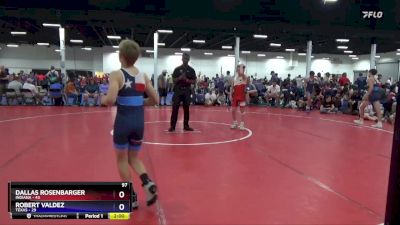 97 lbs Round 1 (8 Team) - Luke Nied, Indiana vs Samuel Rechtfertig, Texas