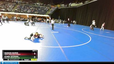 63 lbs Round 2 - Hudson Burns, Sebolt Wrestling Academy vs Ethen Ditzman, Iowa City Wrestling Club