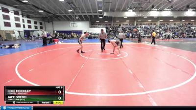 133 lbs Cons. Round 3 - Jace Goebel, Jamestown (N.D.) vs Cole Mckinley, Lourdes University