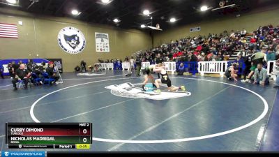 170 lbs Cons. Round 5 - Nicholas Madrigal, Royal vs Curby Dimond, Turlock