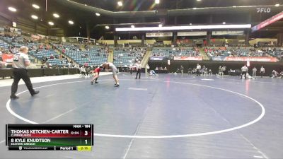 184 lbs Champ. Round 2 - Thomas Ketchen-Carter, Cumberlands vs 8 Kyle Knudtson, Eastern Oregon