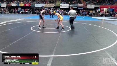 112 lbs Cons. Round 1 - Jens Fonkert, Dillingham High School vs Franz Fermoyle, Mt. Edgecumbe High School