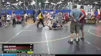 120 lbs Round 1 (6 Team) - Kaiden English, Elite Athletic Club W.E. vs Noah Jackson, Olympia