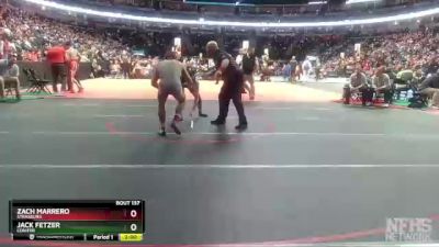 144-3A Quarterfinal - Zach Marrero, Strasburg vs Jack Fetzer, Conifer