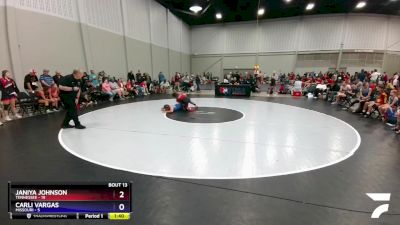 145 lbs Round 5 (6 Team) - Janiya Johnson, Tennessee vs Carli Vargas, Missouri