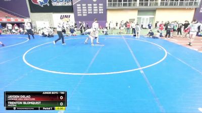 190 lbs Cons. Round 5 - Jayden Delao, LaCrosse Area Wrestlers vs Trenton Blomquist, Arizona