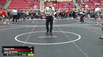 130 lbs Finals (2 Team) - Oakley Rich, Sicarios vs Noah Wuthnow, SlyFox Black