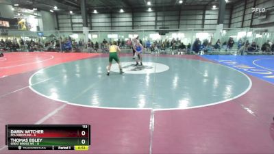 138 lbs Semis (4 Team) - Zachariah King, INVICTUS WRESTLING - GOLD vs Zahir Catlett, HEAVY HITTING HAMMERS