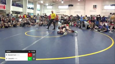 120 lbs Pools - Brady Speakman, Ohio Guts & Glory vs Dominic Liscotti, Phoenix W.C. - Blue