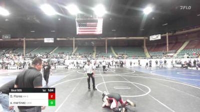 81 lbs Quarterfinal - Drew Flores, NM Gold vs Ariano Martinez, Lockjaw WC