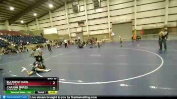 59 lbs Placement (16 Team) - Eli Armstrong, Idaho 2 vs Carson Spires, Utah Black
