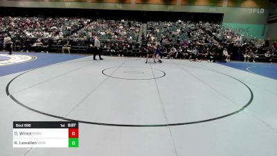 144 lbs Consi Of 64 #2 - DJ Wince, Ponderosa vs Kadrick Lewallen, Spanish Springs