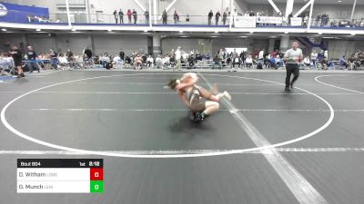 149 lbs Consi Of 16 #2 - Drew Witham, Long Island U vs Drew Munch, Lehigh University