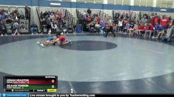 63 lbs Semis (4 Team) - DeJuan Marion, Perry Meridian vs Jonah Heaston, Indian Creek (large)