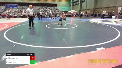 46 lbs Consi Of 8 #1 - Jesse Morales, Wolf Pack WC vs Richie Rios, Pride WC