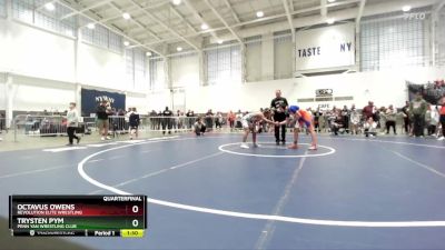 136 lbs Quarterfinal - Trysten Pym, Penn Yan Wrestling Club vs Octavus Owens, Revolution Elite Wrestling