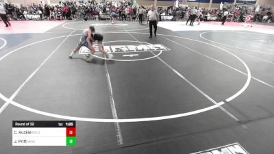 82 lbs Round Of 32 - Cade Ruckle, Gold Rush Wr Acd vs James Pritt, NexGen RTC