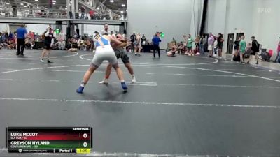 190 lbs Semis (4 Team) - Luke McCoy, Sly Fox vs Greyson Hyland, Centurion WC