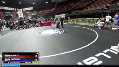 145 lbs Round 1 (16 Team) - Braden Priest, KCWA vs Ikaika Madayag, CMWA