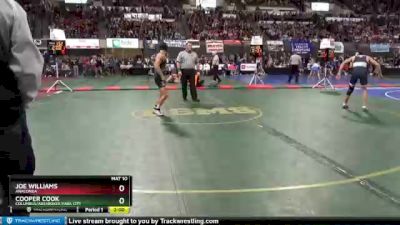 Champ. Round 1 - Joe Williams, Anaconda vs Cooper Cook, Columbus/Absarokee/Park City