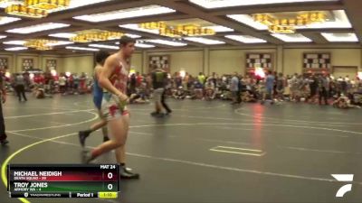 150 lbs Quarterfinals (8 Team) - Michael Neidigh, Death Squad vs Troy Jones, Armory WA