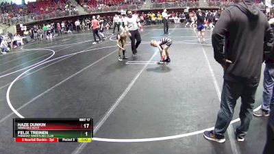 100 lbs Cons. Round 2 - Thomas Liras, Bridgeport Wrestling Club vs Drake Balquier, Nebraska City Wrestling Club