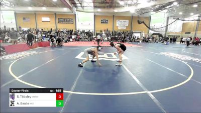 138 lbs Quarterfinal - Sidney Tildsley, Shawsheen vs Anthony Basile, Xavier