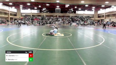 120 lbs Quarterfinal - Matt Daniels, Pascack Hills vs Cole Boruta, Mahwah