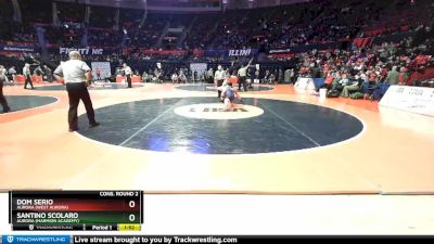 3A 145 lbs Cons. Round 2 - Dom Serio, Aurora (West Aurora) vs Santino Scolaro, Aurora (Marmion Academy)