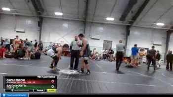 195 lbs Finals (8 Team) - Oscar Dircio, Reverence Wrestling Club vs Eason Martin, Storm B