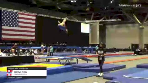 Kaitlyn Riley - Double Mini Trampoline, TexStar Athletics - 2021 USA Gymnastics Championships