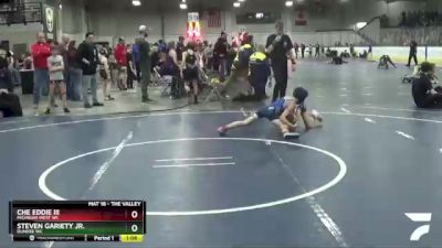 63 lbs Quarterfinal - Che Eddie Iii, Michigan West WC vs Steven Gariety Jr., Dundee WC