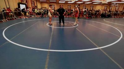 195 lbs Semifinal - Tucker Hogan, Pa vs Anthony Bruscino, Pa