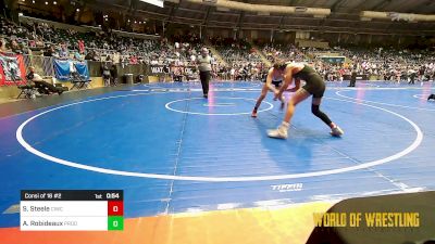 120 lbs Consi Of 16 #2 - Sage Steele, CIWC-Team Intensity vs Aiden Robideaux, Prodigy Elite Wrestling