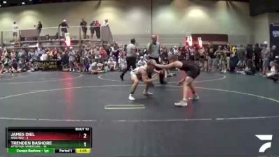 138 lbs Round 4 (6 Team) - Trenden Bashore, Attrition Wrestling vs James Diel, Ares Red