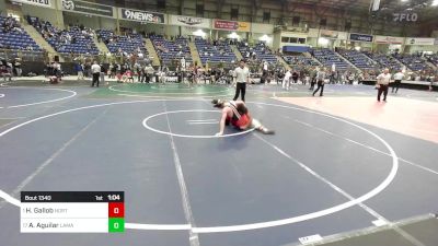 145 lbs Round Of 16 - Holden Gallob, North Fork vs Alex Aguilar, Lamar