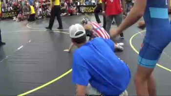 101 lbs Quarterfinals (8 Team) - Chance Hammingh, Ares vs Coehn Weber, American Gladiators-Blue