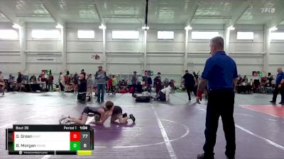 76 lbs Round 8 (10 Team) - Brock Morgan, Rambler WC vs Gabe Green, 84 Athletes