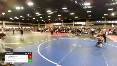 144 lbs Round Of 128 - Vaughn Strobel, Stampede WC vs Seth Parry, Team Thunder