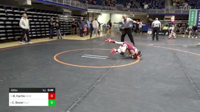 60 lbs Quarterfinal - Briggs Hartle, Redbank Valley vs Chase Boyer, Elizabeth-Forward