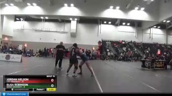 170 lbs Quarters & 1st Wb (16 Team) - Elisa Robinson, Baker University vs Jordan Nelson, Life University