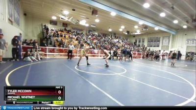 182 lbs Champ. Round 2 - Michael Whitney, Los Osos vs Tyler McCown, Servite