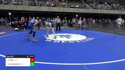 130 lbs Round Of 16 - Joshua Hale, Manchester, MD vs Steven Wiechecki, Berwyn, PA