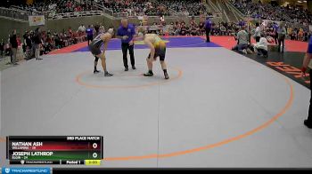 197 lbs Finals (8 Team) - Nathan Ash, Willamina vs Joseph Lathrop, Elgin