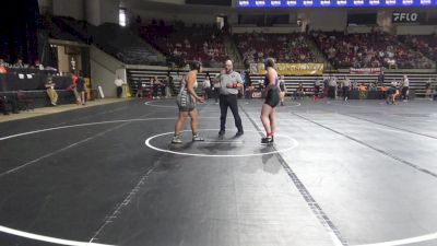 191 lbs Consi Of 4 - Declyn Foster, Grays Harbor (W) vs Katherine Meza, Central Florida (W)