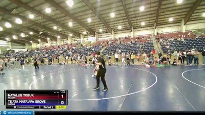 135 lbs 3rd Place Match - Natallie Tobuk, Alaska vs Te`ata Mata`afa Grove, Hawaii