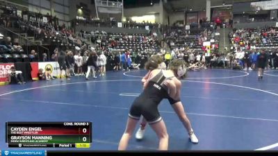 85 lbs Cons. Round 3 - Cayden Engel, The Best Wrestler vs Grayson Manning, Moen Wrestling Academy