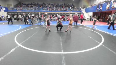 73 lbs Round Of 16 - Delanie Snyder, Dark Cloud Wrestling Club vs Jesse Voss, Skiatook Youth Wrestling